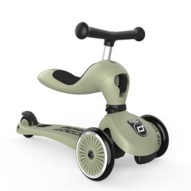 Monopattino Evolutivo 2 in 1 Highwaykick 1 - verde oliva