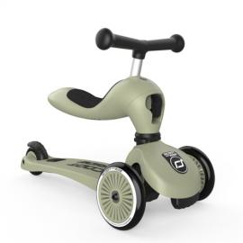 Monopattino Evolutivo 2 in 1 Highwaykick 1 - verde oliva